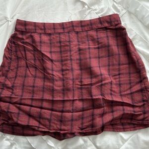Women’s Plaid Skirt- american eagle M